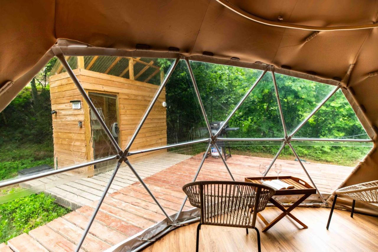 Solace Glamping 2 セバービル エクステリア 写真