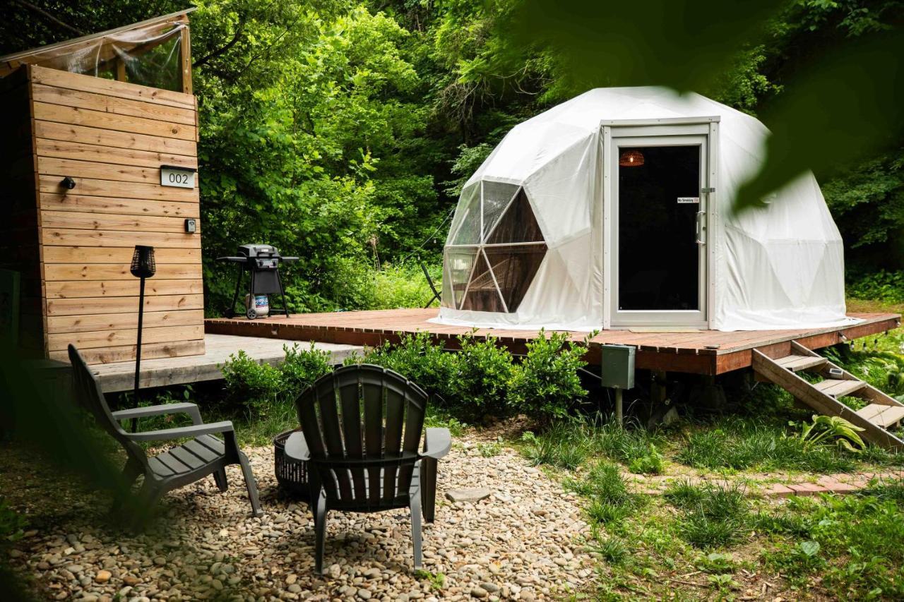 Solace Glamping 2 セバービル エクステリア 写真
