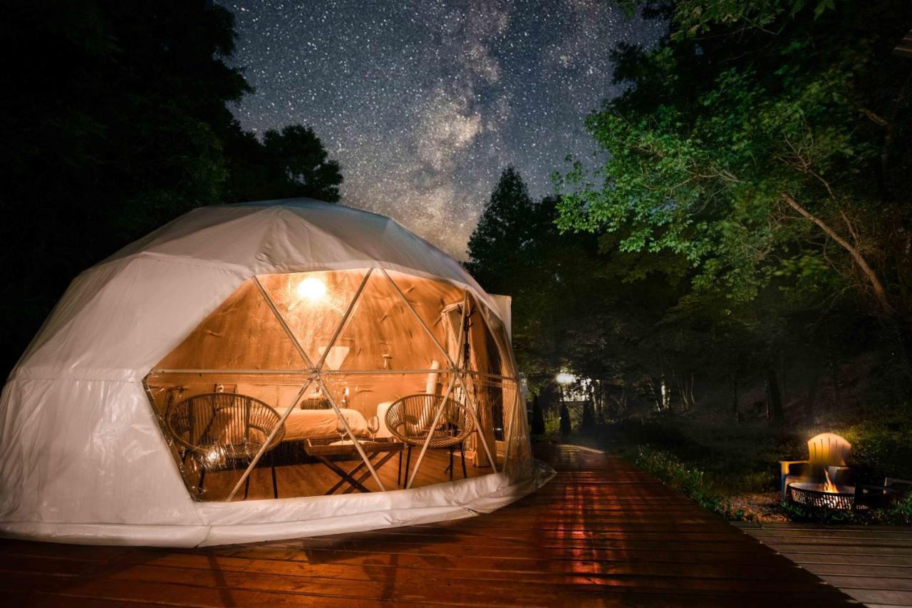 Solace Glamping 2 セバービル エクステリア 写真